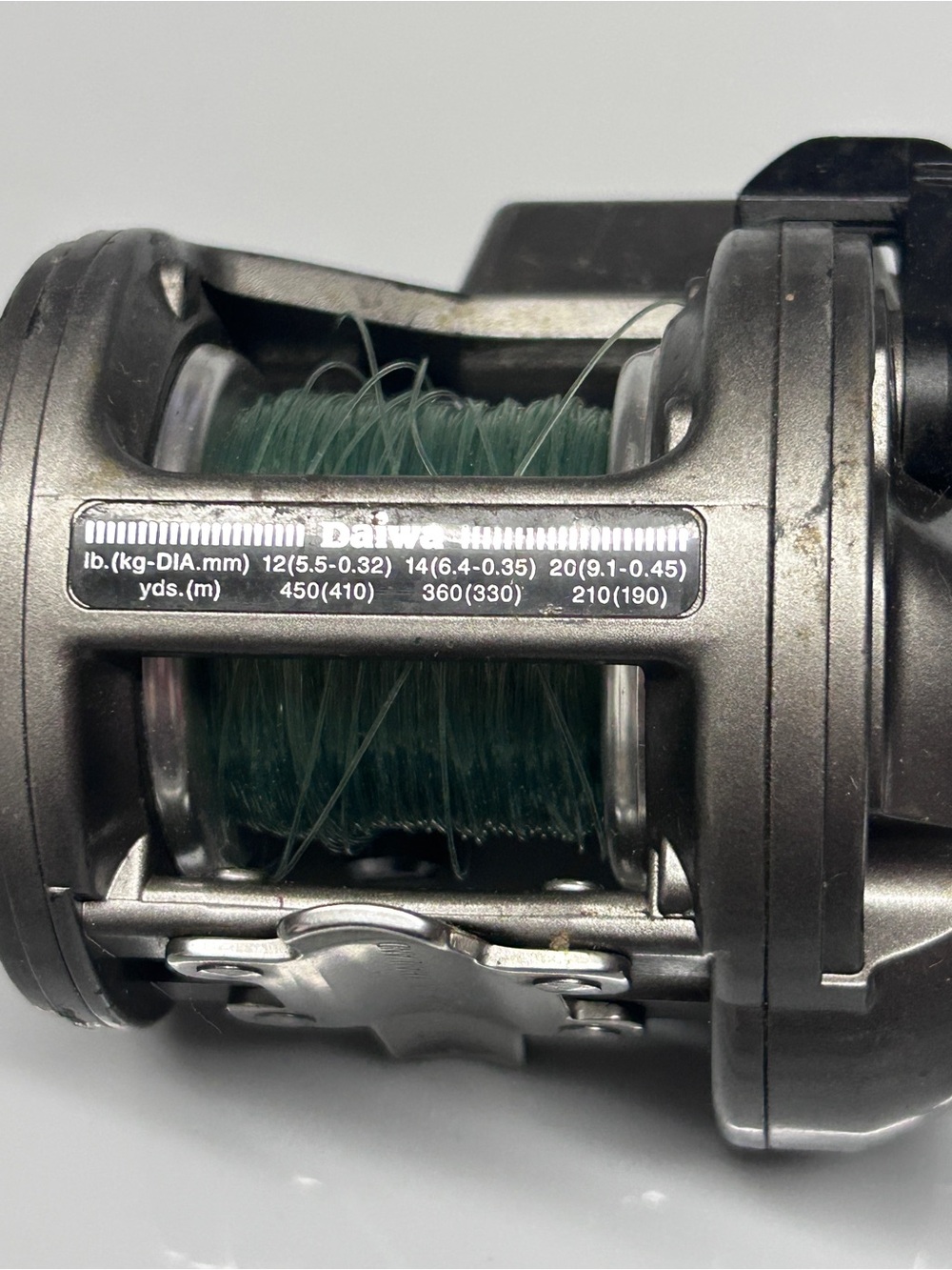 Vintage Daiwa Line Counter Fishing Reel – Heavy Duty Trolling Reel